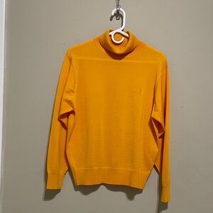 Christian Dior Orange Turtleneck  Sweater